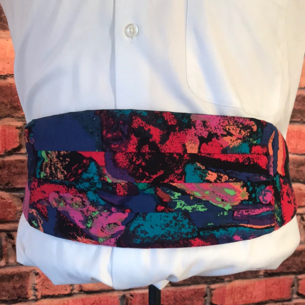 Vintage Abstract Cummerbund